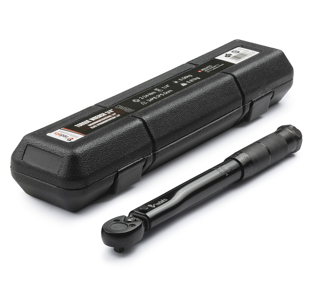Torque wrench 1/4” 2-24 Nm REDATS black (07-05-26, REDATS)