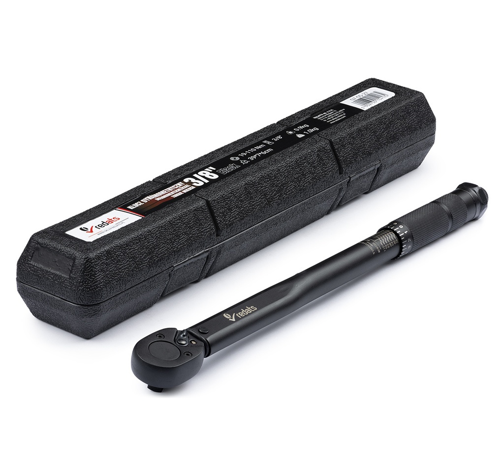 ᴿᴰ Torque wrench 3/8″, 19–110 Nm, black (07-05-27, REDATS)