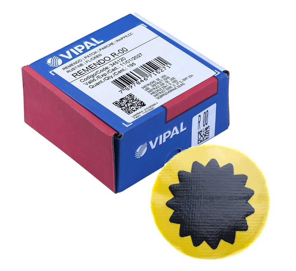 Patch for tubes VIPAL R00 30mm 195 pcs (02-05-01, VIPAL)