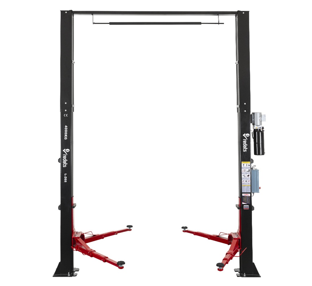 ᴿᴰ Two-post car lift with top beam, automatic, 400 V, 4T (15-02-27, REDATS)