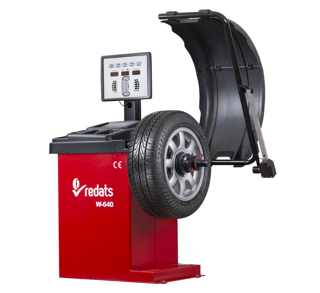 ᴿᴰ Automatic wheel balancer REDATS W-640 for passenger and light commercial vehicles (13-01-20, REDATS)