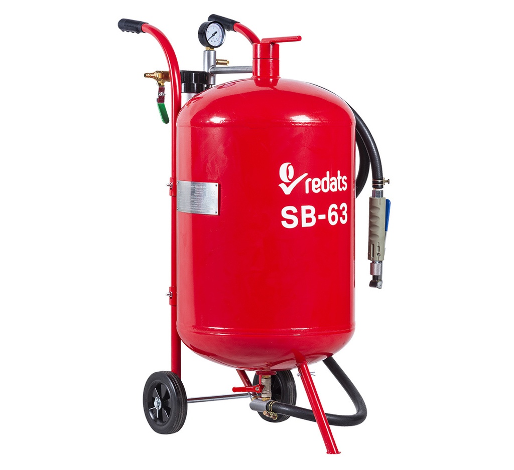 63L Pressure Siphon Sandblaster REDATS SB-63 (19-01-13, REDATS)