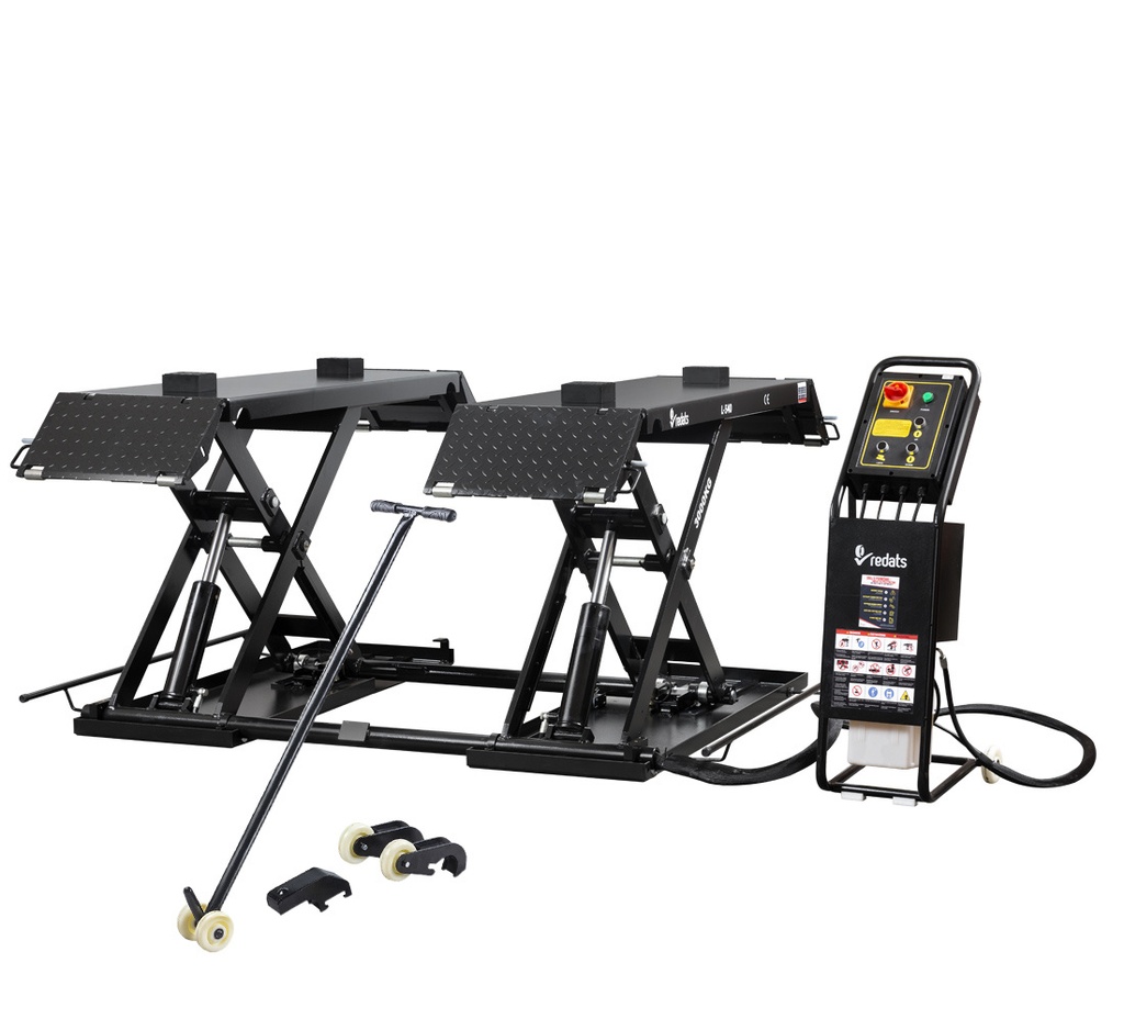 ᴿᴰ Scissor lift - REDATS L-540F + Mobile kit for scissor lifts (15-02-43, REDATS)