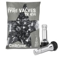 ᴿᴰ Chrome valve TR414, 100 pcs (03-02-34, REDATS)