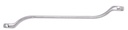 Raktas kilpinis lenktas 45laip 6x7mm (4180607, SONIC)