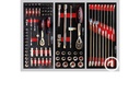Tool set for tool trolley BASIC/3 (05.088.48, MARCO TOOLS)