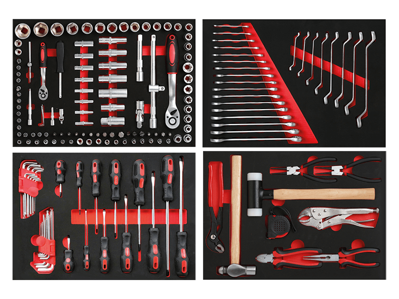 Tool trolley with 6 drawers and 172 tools (05.088.138, MARCO TOOLS)