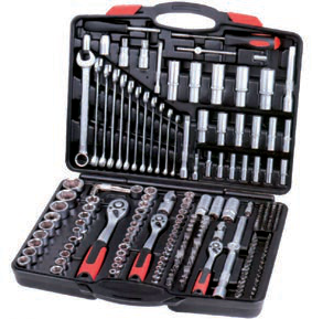 Galvučių rinkinys 1/4", 46 vnt. (05.090.17, MARCO TOOLS)