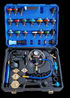 [05.019.03NEW] Radiatoriaus testerio ir aušinimo sistemos pildymo rinkinys, 40 d. (05.019.03NEW, MARCO TOOLS)