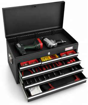 [05.088.30] Portable 6-drawer tool chest (05.088.30, MARCO TOOLS)