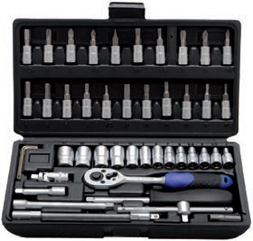 [05.090.16] Galvučių komplektas 1/4″ ir 1/2″, 108 vnt. (05.090.16, MARCO TOOLS)
