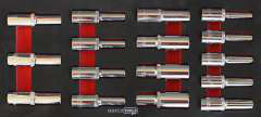 [05.090.35] Ring spanner set 6-24 mm, 6 pcs, tray module (05.090.35, MARCO TOOLS)