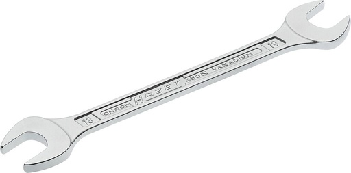 [450N-18X19] Raktas atvirais galais 18x19mm (450N-18X19, HAZET)