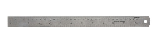 [47004] Liniuotė metalinė 300mm (47004, SONIC)