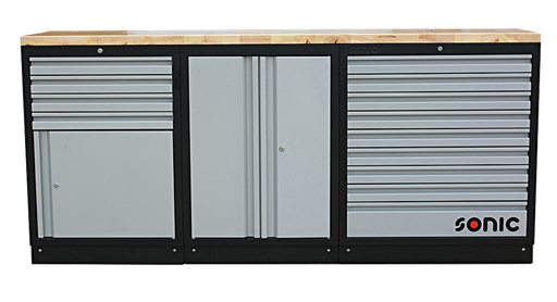 [4731505] Darbastalis su metaliniu stalviršiu 