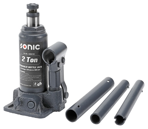 [4800701] Butelinis domkratas 2t 158-308mm, Sonic Equipment, 4800701