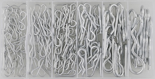 [4822303] Spring cotter pin assortment, 150 pcs (4822303, SONIC)