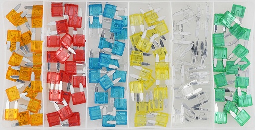 [4822325] Mini Blade Fuse Set, 120 pcs (4822325, SONIC)