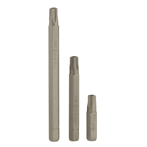 [5015] [5015] [5015] Antgalis Torx 5-kampis su centrine skyle 30mm ilgio T-15