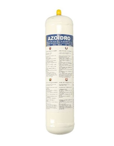[5400154] Azoto/vandenilio dujų mišinio balionas (1l)  skirtas kondicionierių sistemų nuotekiui ieškoti, komplektas 6 vnt, TEXA