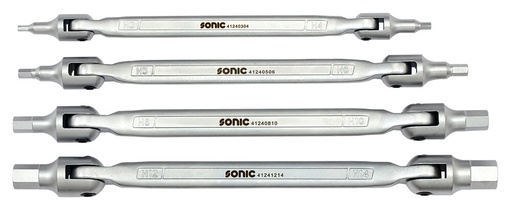 [600429] Pakabinamas šešiakampis antgalis maišelyje 4 vnt (600429, SONIC)