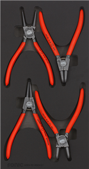 [600430] Snap Ring Pliers Tool Set for Trolley – 4 pcs (Model 600430, Sonic)