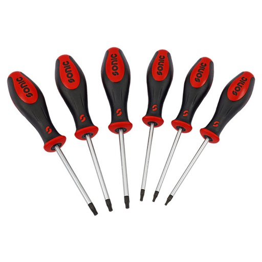 [600620] Torx atsuktuvų su centrine skyle rinkinys (6vnt) 