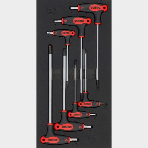 [600719] Įrankių komplektas į vežimėlius (7vnt) 