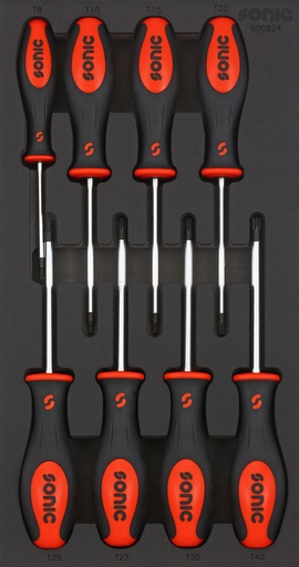 [600824] Screwdriver and TX set SFS-S 8-pcs. Sonic Equipment BV (600824, SONIC)