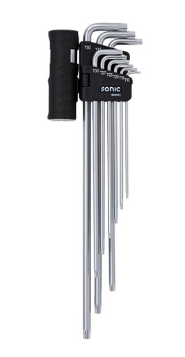 [600911] Lenktų ypač ilgų TORX komplektas (9vnt) (600911, SONIC)