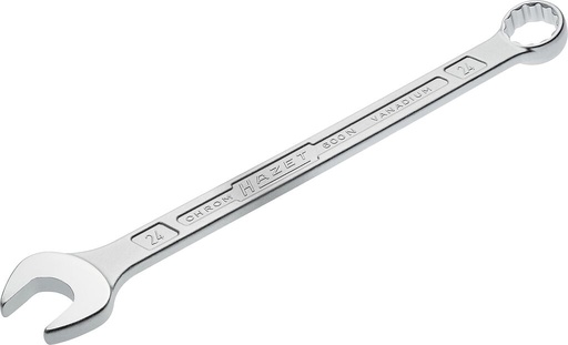 [600N-24] Combination wrench - Outside 12-point traction profile (600N-24, HAZET)