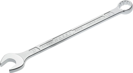 [600N-27] Combination wrench - Outside 12-point traction profile (600N-27, HAZET)