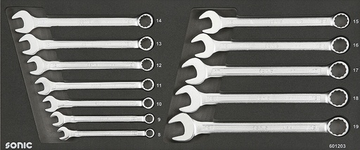 [601203] Tool set for tool trolleys (12 pcs) (601203, SONIC)