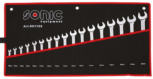 [601702] Sonic Combination Wrench Set 17-Piece (601702, SONIC)
