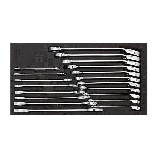 [601904] Įrankių komplektas į vežimėlius (19vnt) 