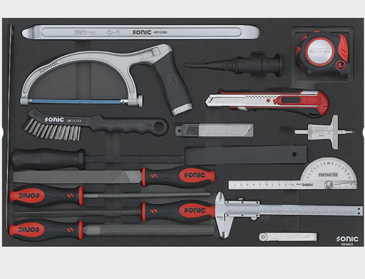 [604402] Combination set SFS-M 44-pcs. Sonic Equipment BV 604402