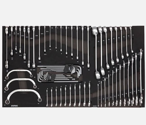 [606901] Įrankių komplektas į vežimėlius (69 vnt) [606901] []