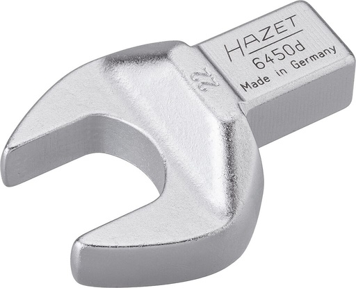 [6450D-22] Insert open-end wrench - 14 x 18 mm insert square, solid (6450D-22, HAZET)