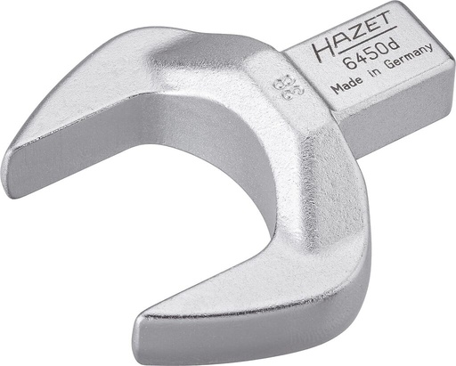 [6450D-38] Insert open-end wrench - 14 x 18 mm insert square, solid (6450D-38, HAZET)
