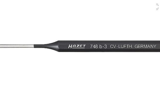 [748B-3] Išmušėjas 3mm 748B-3, Hazet, 748B-3