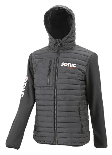 [75209XXL] Striukė su gobtuvu, juoda XXL (75209XXL, SONIC)