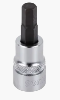 [8244809] Galvutė 3/8 su šešiakampiu 9mm 