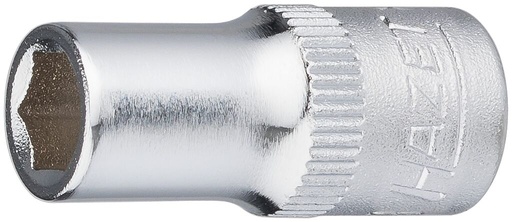 [850-6] Socket - 1/4 inch (6.3 mm) square, hollow (850-6, HAZET)