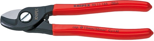 [95 11 165A] Replės kabeliams kirpti 165mm (95 11 165A, KNIPEX)