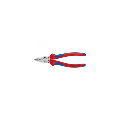 [97 72 180] KNIPEX laidų antgalių užspaudimo replės 180 mm (97 72 180, KNIPEX)