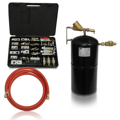 [ACKF01] Flushing kit for vehicle A/C systems, TEXA, ACKF01