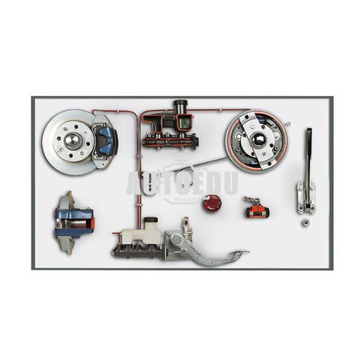 [AE412050M] Hydraulic Dual Circuit Brake with Servo Brake training unit AE412050M