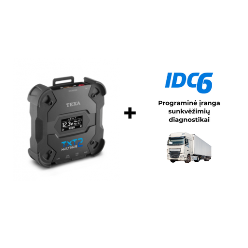 [D19520] Sunkvėžimių diagnostika TEXA MULTIHUB 2+IDC6