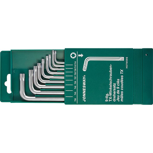 [H07M09S] 9PCS STAR KEY SET S2, CHROME FINISHED (H07M09S, PRIDE)