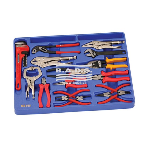 [MS-015] [MS-015] [MS-015] [MS-015] Įrankių komplektas į vežimėlį (15vnt)
